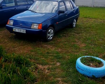 Синий ЗАЗ Славута, объемом двигателя 1.2 л и пробегом 256 тыс. км за 450 $, фото 1 на Automoto.ua