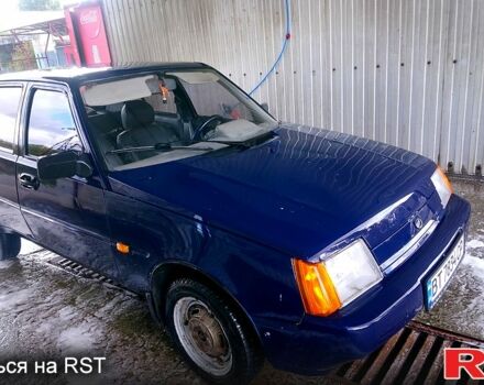 Синий ЗАЗ Славута, объемом двигателя 1.2 л и пробегом 200 тыс. км за 600 $, фото 1 на Automoto.ua