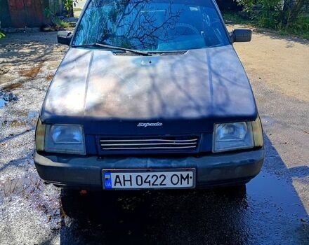 Синий ЗАЗ Славута, объемом двигателя 1.2 л и пробегом 157 тыс. км за 850 $, фото 1 на Automoto.ua