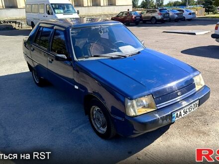 Синий ЗАЗ Славута, объемом двигателя 1.2 л и пробегом 180 тыс. км за 1200 $, фото 1 на Automoto.ua