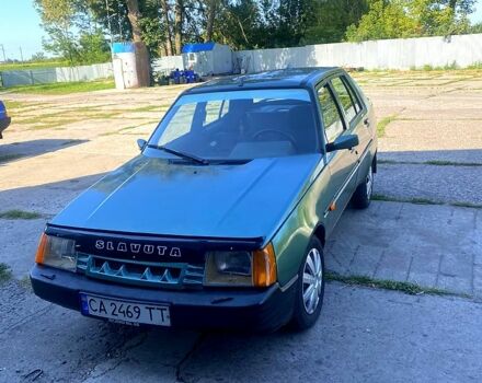 Зеленый ЗАЗ Славута, объемом двигателя 1.3 л и пробегом 287 тыс. км за 1350 $, фото 2 на Automoto.ua