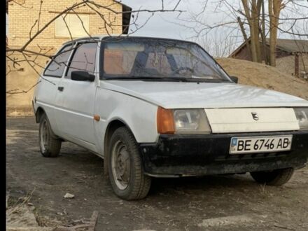 ЗАЗ Таврія 1993 у Баштанке на Automoto.ua Білий ЗАЗ Таврія, об'ємом двигуна 1 л та пробігом 200 тис. км за 690 $, фото 1 на Automoto.ua