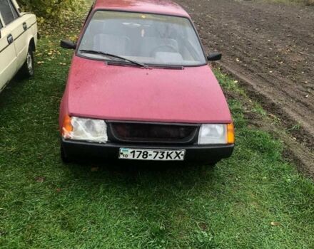 Красный ЗАЗ Таврия, объемом двигателя 1 л и пробегом 100 тыс. км за 288 $, фото 1 на Automoto.ua