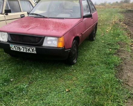 Красный ЗАЗ Таврия, объемом двигателя 1 л и пробегом 100 тыс. км за 288 $, фото 3 на Automoto.ua