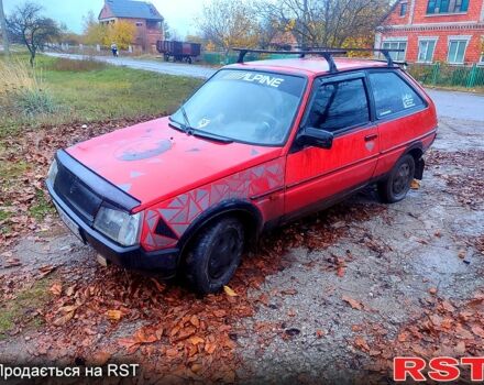 Красный ЗАЗ Таврия, объемом двигателя 1.1 л и пробегом 99 тыс. км за 600 $, фото 1 на Automoto.ua