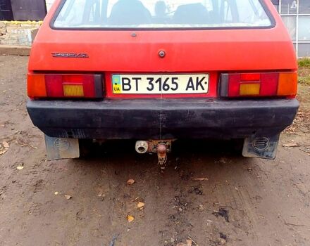 Красный ЗАЗ Таврия, объемом двигателя 1.1 л и пробегом 118 тыс. км за 800 $, фото 4 на Automoto.ua