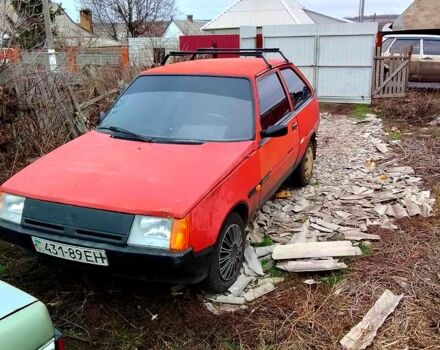 Красный ЗАЗ Таврия, объемом двигателя 11 л и пробегом 99 тыс. км за 590 $, фото 4 на Automoto.ua