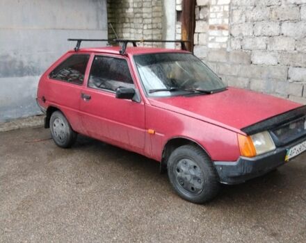 Красный ЗАЗ Таврия, объемом двигателя 1 л и пробегом 6 тыс. км за 594 $, фото 1 на Automoto.ua