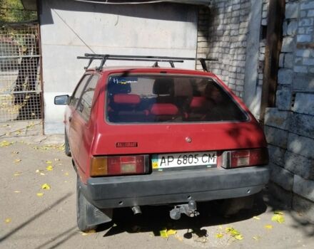 Красный ЗАЗ Таврия, объемом двигателя 1 л и пробегом 6 тыс. км за 594 $, фото 4 на Automoto.ua