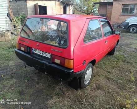 Червоний ЗАЗ Таврія, об'ємом двигуна 1.1 л та пробігом 100 тис. км за 596 $, фото 4 на Automoto.ua