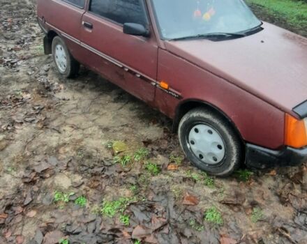 Красный ЗАЗ Таврия, объемом двигателя 1.1 л и пробегом 50 тыс. км за 592 $, фото 1 на Automoto.ua