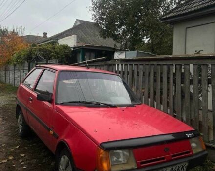 Красный ЗАЗ Таврия, объемом двигателя 1.2 л и пробегом 90 тыс. км за 600 $, фото 1 на Automoto.ua