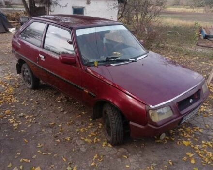 Красный ЗАЗ Таврия, объемом двигателя 1.1 л и пробегом 102 тыс. км за 643 $, фото 7 на Automoto.ua
