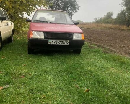 ЗАЗ Таврия 1990 в Иванкове на Automoto.ua Красный ЗАЗ Таврия, объемом двигателя 1 л и пробегом 100 тыс. км за 288 $, фото 1 на Automoto.ua