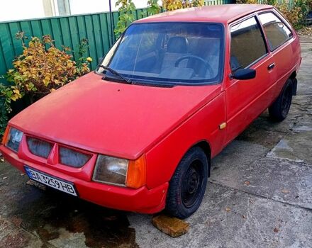 Красный ЗАЗ Таврия, объемом двигателя 1.1 л и пробегом 90 тыс. км за 470 $, фото 1 на Automoto.ua