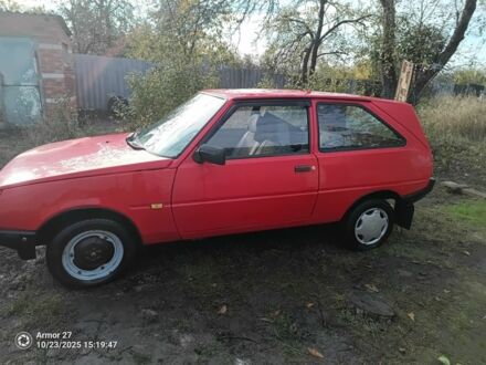 Червоний ЗАЗ Таврія, об'ємом двигуна 1.1 л та пробігом 100 тис. км за 596 $, фото 1 на Automoto.ua