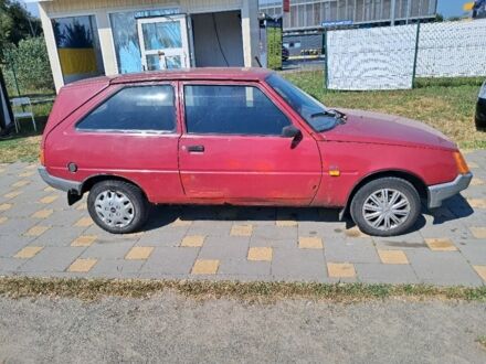 Красный ЗАЗ Таврия, объемом двигателя 1.2 л и пробегом 150 тыс. км за 400 $, фото 1 на Automoto.ua