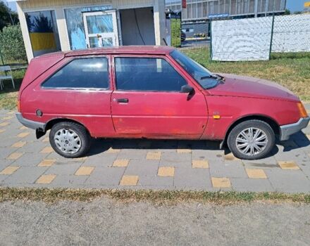 Красный ЗАЗ Таврия, объемом двигателя 1.2 л и пробегом 150 тыс. км за 450 $, фото 1 на Automoto.ua