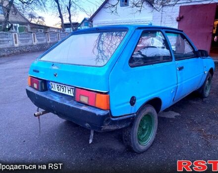 Синий ЗАЗ Таврия, объемом двигателя 1.1 л и пробегом 250 тыс. км за 400 $, фото 1 на Automoto.ua