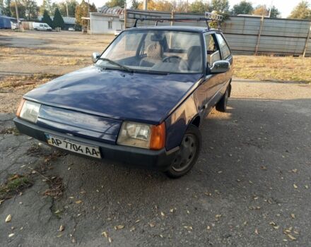 Синий ЗАЗ Таврия, объемом двигателя 1 л и пробегом 123 тыс. км за 477 $, фото 3 на Automoto.ua