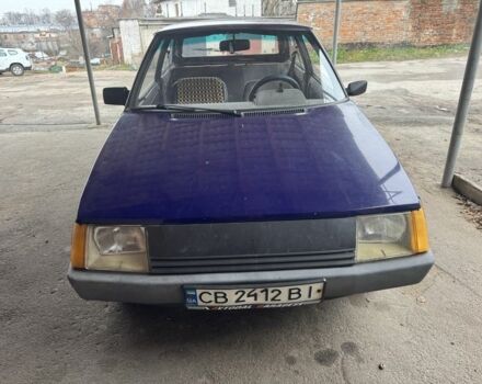Синий ЗАЗ Таврия, объемом двигателя 1.1 л и пробегом 200 тыс. км за 490 $, фото 1 на Automoto.ua