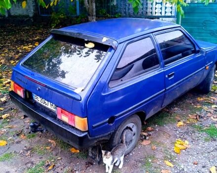 Синий ЗАЗ Таврия, объемом двигателя 1.1 л и пробегом 156 тыс. км за 1000 $, фото 1 на Automoto.ua