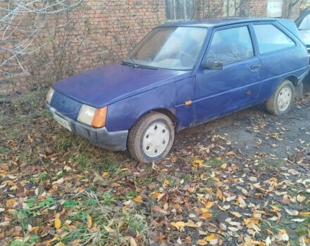 Синий ЗАЗ Таврия, объемом двигателя 1.1 л и пробегом 153 тыс. км за 650 $, фото 1 на Automoto.ua