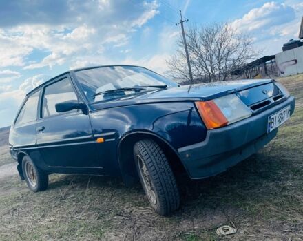 Синий ЗАЗ Таврия, объемом двигателя 0.2 л и пробегом 65 тыс. км за 1400 $, фото 1 на Automoto.ua