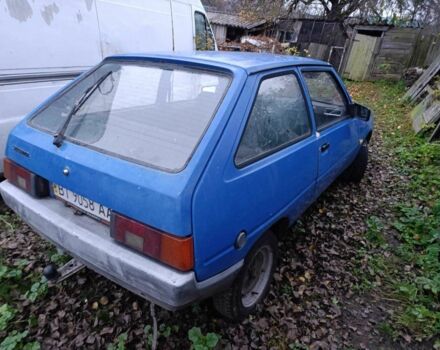 Синій ЗАЗ Таврія, об'ємом двигуна 1.1 л та пробігом 1 тис. км за 334 $, фото 7 на Automoto.ua