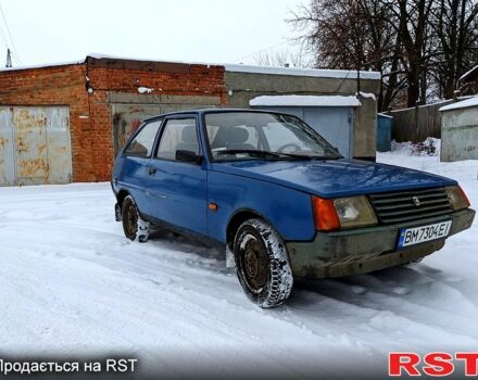 Синий ЗАЗ Таврия, объемом двигателя 1.1 л и пробегом 230 тыс. км за 650 $, фото 1 на Automoto.ua