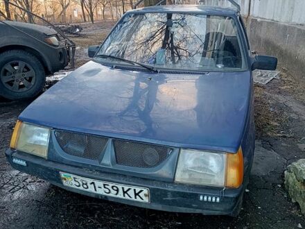 Синий ЗАЗ Таврия, объемом двигателя 1.2 л и пробегом 100 тыс. км за 500 $, фото 1 на Automoto.ua