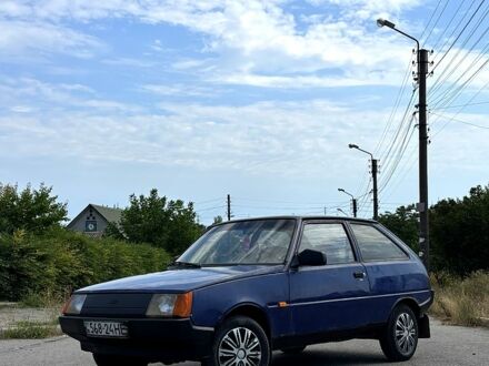Синий ЗАЗ Таврия, объемом двигателя 1.1 л и пробегом 100 тыс. км за 380 $, фото 1 на Automoto.ua