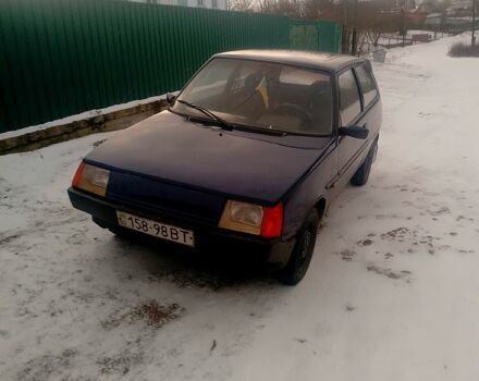 Синий ЗАЗ Таврия, объемом двигателя 1.2 л и пробегом 200 тыс. км за 670 $, фото 1 на Automoto.ua