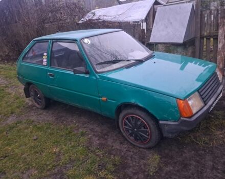 Зелений ЗАЗ Таврія, об'ємом двигуна 1.1 л та пробігом 100 тис. км за 550 $, фото 1 на Automoto.ua
