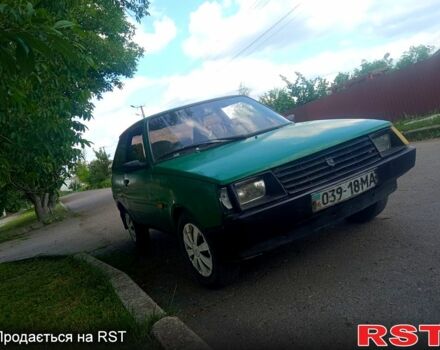 Зелений ЗАЗ Таврія, об'ємом двигуна 1.1 л та пробігом 222 тис. км за 470 $, фото 1 на Automoto.ua