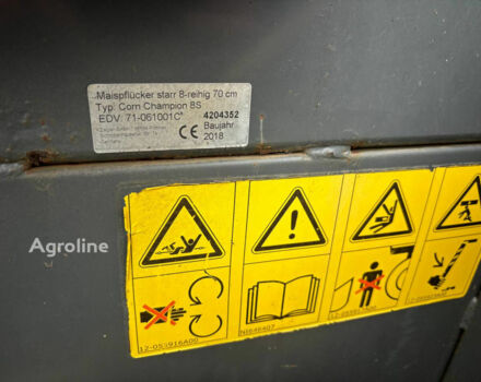 Красный Зиеглер Корн Чемпион, объемом двигателя 0 л и пробегом 0 тыс. км за 28352 $, фото 4 на Automoto.ua