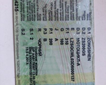 Зонгшен Інша, об'ємом двигуна 0.2 л та пробігом 0 тис. км за 836 $, фото 7 на Automoto.ua