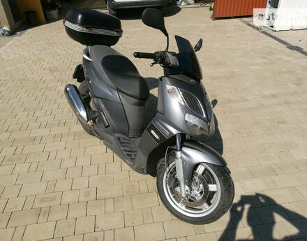 Фото на отзыв с оценкой 4.6 о Aprilia Sportcity 2007 году выпуска от автора "Вячеслав Игоревич Спиридонов" с текстом: Владел аппаратом в течение 5 лет. Очень доволен, аппарат надёжный мотор 250 кубов выносливый, под...