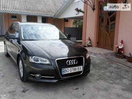 Audi A3 Sportback 2012 года