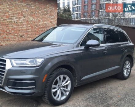 Фото на отзыв с оценкой 5 о Audi Q7 2018 году выпуска от автора "Владислав" с текстом: Очень хороший рестайлинг с 2015-&gt; года эта морда даже больше нравится чем рестайлинг с 2019-&g...