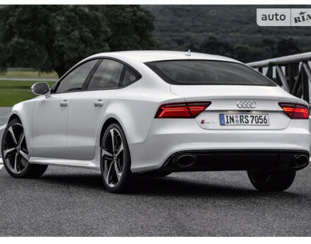 Фото на відгук з оцінкою 5   про авто Audi RS7 2015 року випуску від автора “Fedor066” з текстом: Автомобили немецкой компании Ауди всегда выделяются своим дизайном. И RS7 яркий пример тому. Но в...