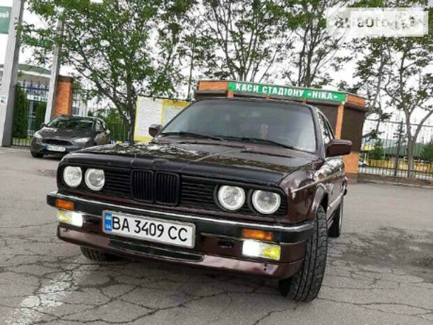 BMW 3 Series 1986 года