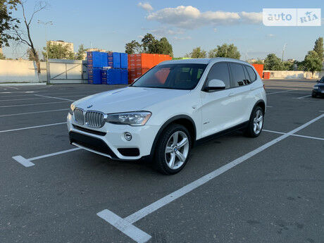 BMW X3 2016 года