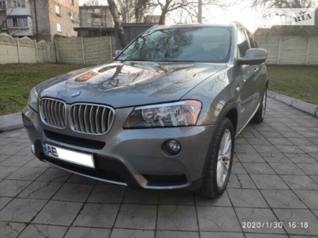 BMW X3 2012 року