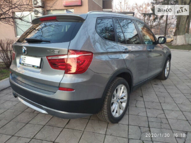 BMW X3 2012 года