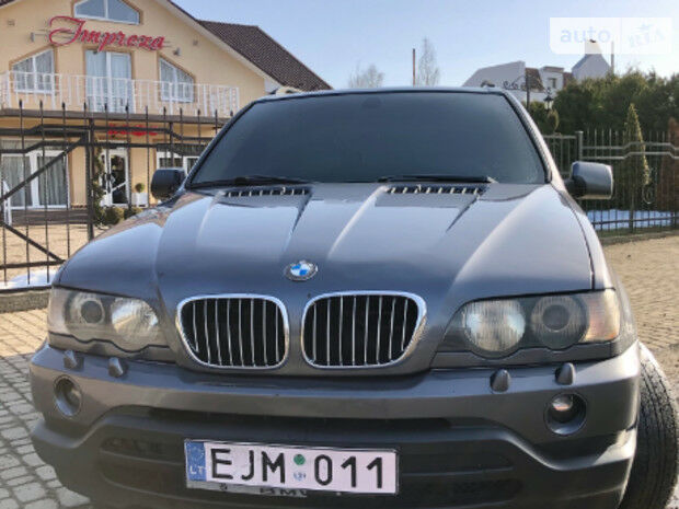 BMW X5 2002 года