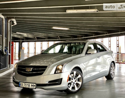 Фото на отзыв с оценкой 5 о Cadillac ATS 2014 году выпуска от автора "Igo" с текстом: Сильно не до оцененный авто в Украине, лучше чем бмв3, прямой конкурент.Быстрый и качественный ав...