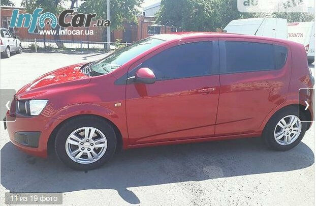 Chevrolet Aveo 2012 года