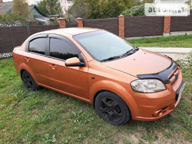 Chevrolet Aveo 2007 года