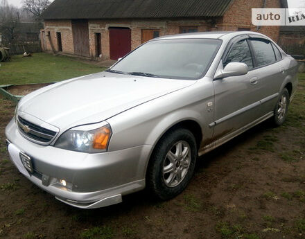 Фото на отзыв с оценкой 5 о Chevrolet Evanda 2006 году выпуска от автора "владимер 26" с текстом: шевроле эванда 2006 бензин 2 .0 седан шкіра клімат володію с 2012 року давно хотів залишити відгу...